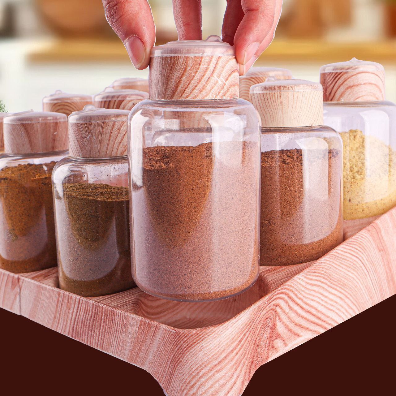 طقم توابل جامبو بقاعدة 12*1