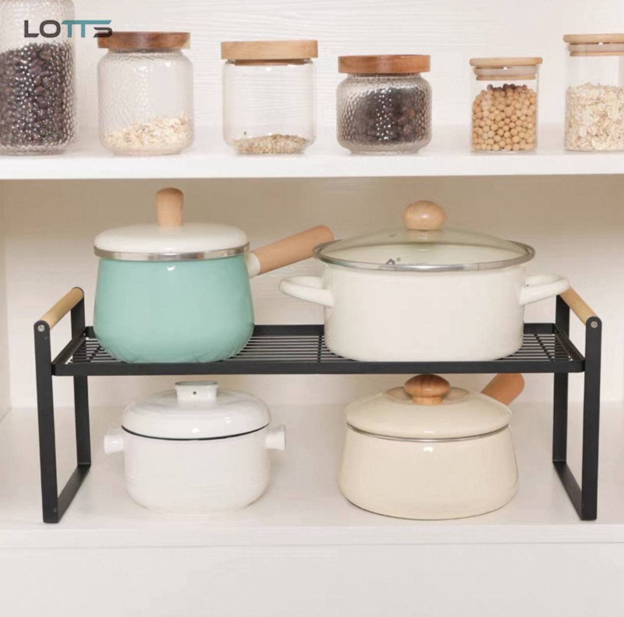 منظم رفوف المطبخ